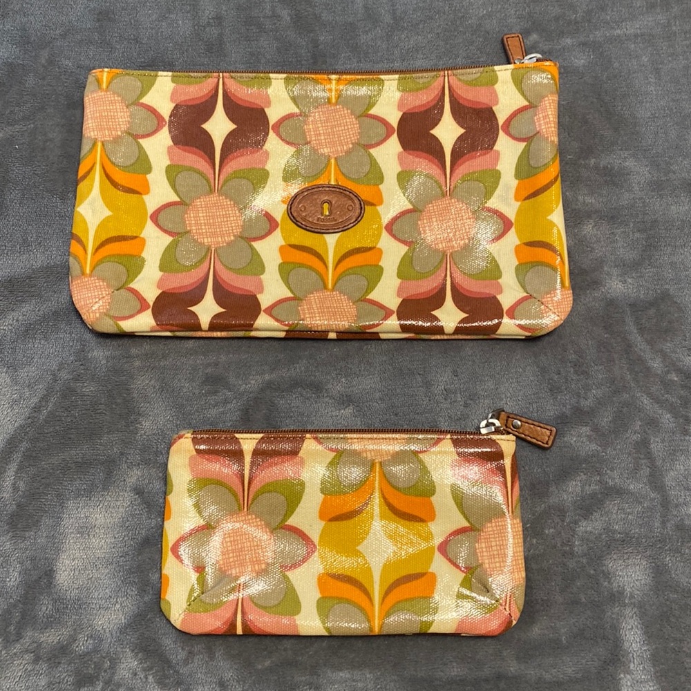 Fossil large and smaller bag